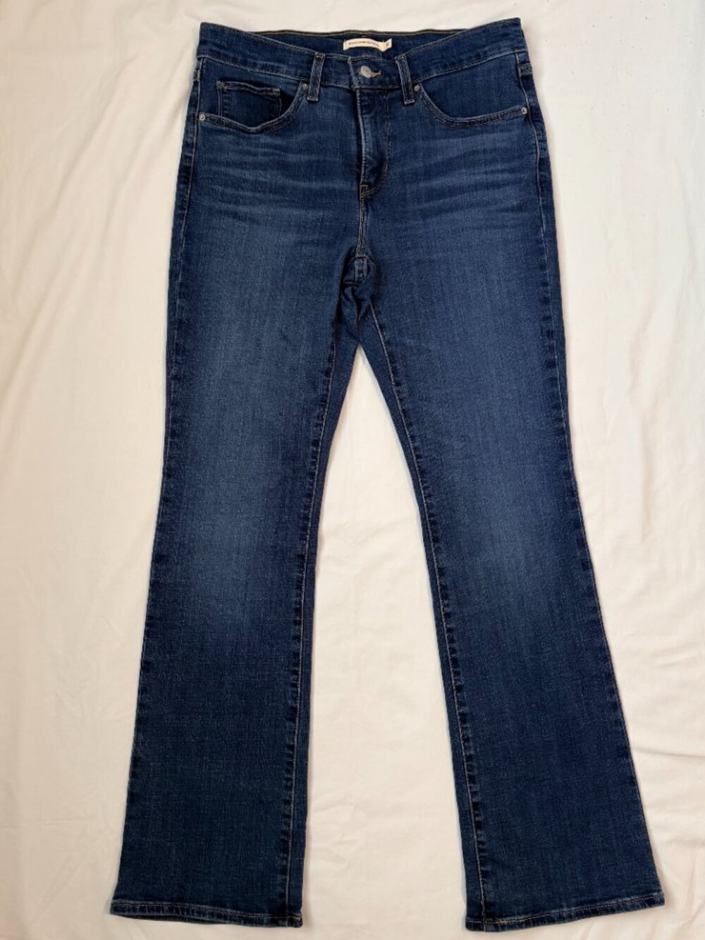 Levi's 315 Shaping Bootcut Jeans Dark Wash Denim 30x32